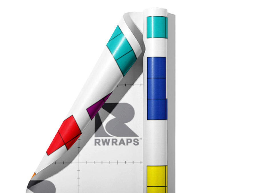 Brick Build Toy Room Wrap Film Sheets~Rwraps Series 914 Brick Build Toy Room Scrolled Sheet~3