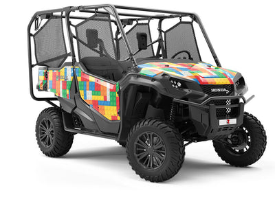 Brick Layer Toy Room Utility Vehicle Vinyl Wrap