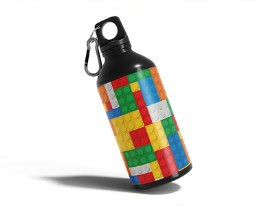 brick layer toy room Water Bottle DIY Stickers