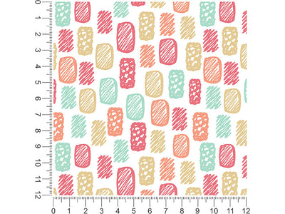 brick wall abstract geometric 1ft x 1ft Craft Sheets