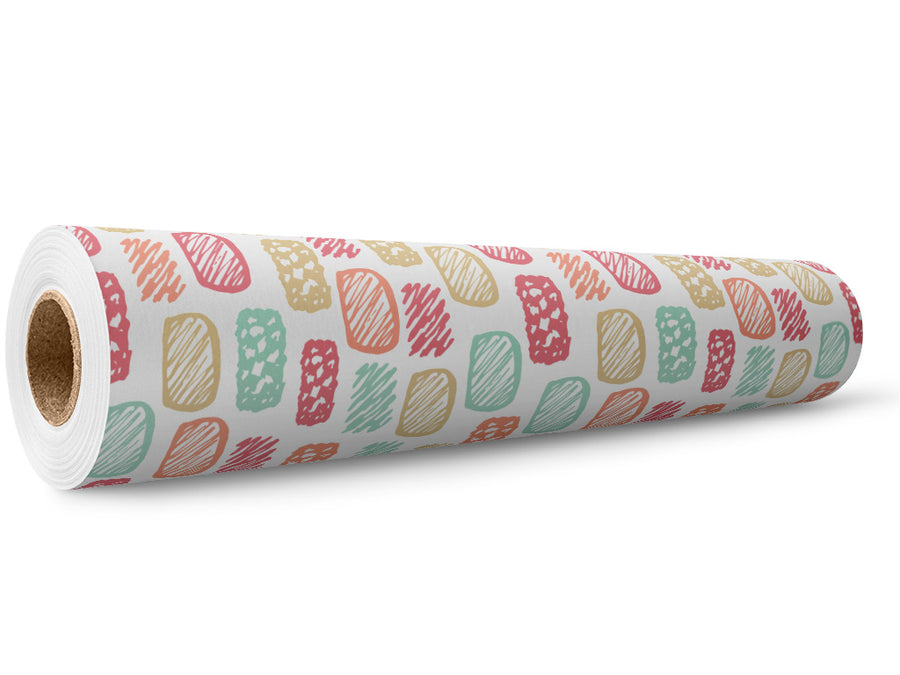 Brick Wall Abstract Wrap Film Wholesale Roll~Rwraps Series 914 Digitally Printed Vinyl Roll~5
