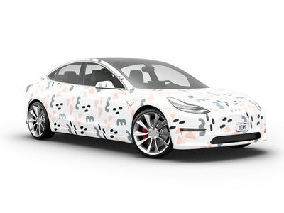 Brief Cameo Abstract Vehicle Vinyl Wrap