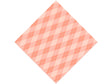 Bright Coral Argyle Vinyl Wrap Pattern