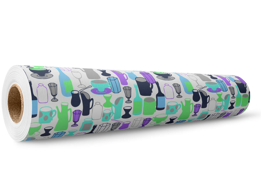 Bright Decanters Alcohol Wrap Film Wholesale Roll~Rwraps Series 914 Digitally Printed Vinyl Roll~5