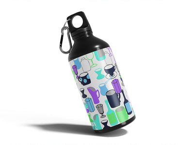 bright decanters alcohol Water Bottle DIY Stickers
