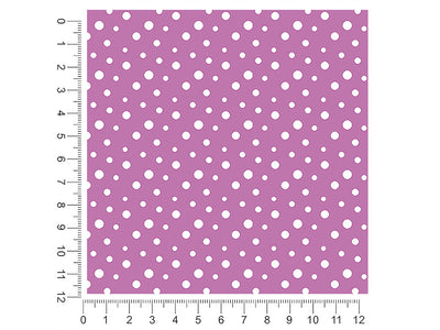 bright lilac polka dot 1ft x 1ft Craft Sheets