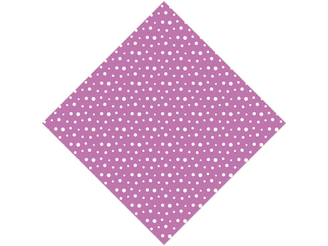 Bright Lilac Polka Dot Vinyl Wrap Pattern