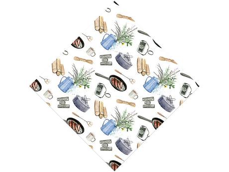 Bright Morning Camping Vinyl Wrap Pattern