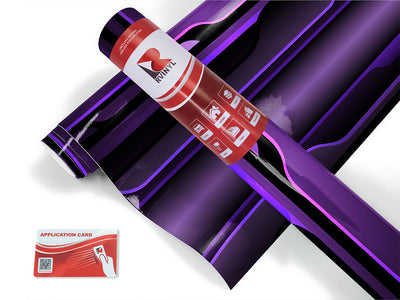 Bright Purple  Technology Jet Ski Vinyl Customized Wrap