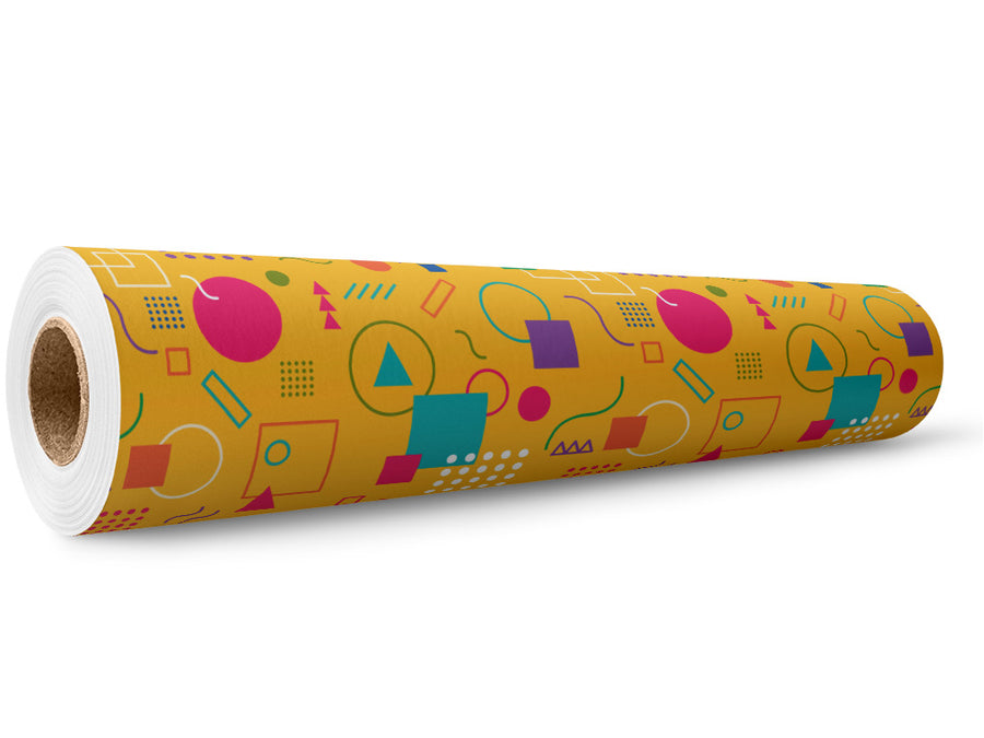 Bright Side Abstract Wrap Film Wholesale Roll~Rwraps Series 914 Digitally Printed Vinyl Roll~5
