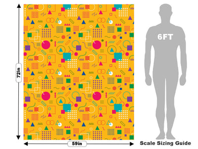 Bright Side Abstract Vehicle Wrap Scale~Rwraps Series 914 Bright Side Abstract Measurements~1