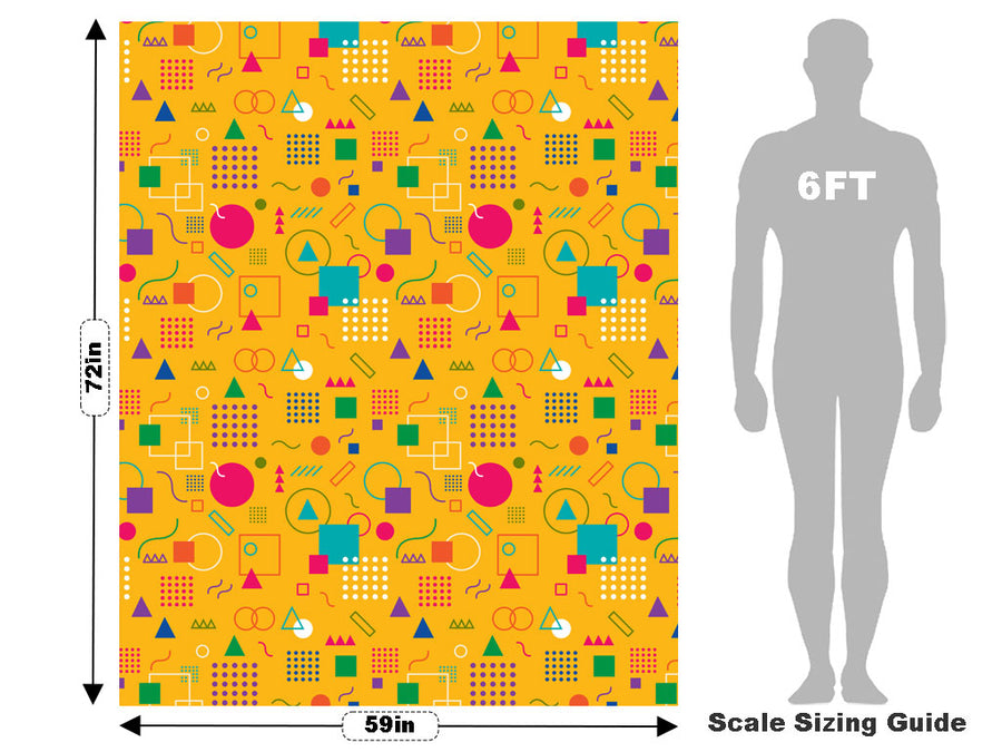 Bright Side Abstract Vehicle Wrap Scale~Rwraps Series 914 Bright Side Abstract Measurements~1