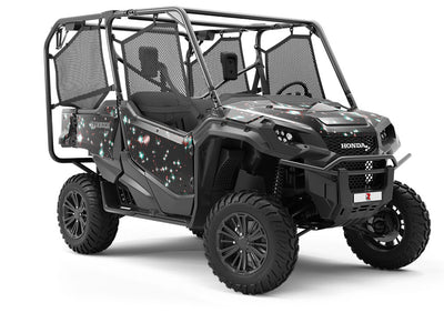 Bright Sparkles Science Fiction Utility Vehicle Vinyl Wrap