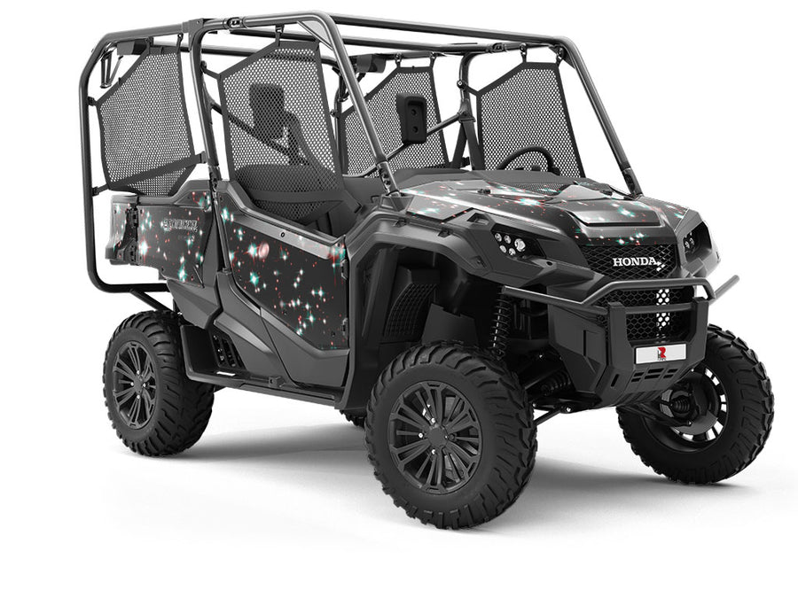 Bright Sparkles Science Fiction Utility Vehicle Vinyl Wrap