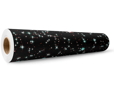 Bright Sparkles Science Fiction Wrap Film Wholesale Roll~Rwraps Series 914 Digitally Printed Vinyl Roll~5