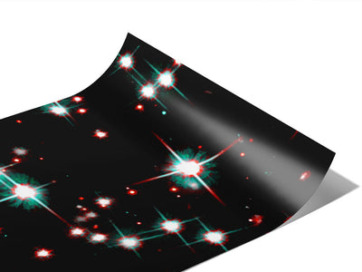 Bright Sparkles Science Fiction Vinyl Wraps~Rwraps Series 914 Digitally Printed Vinyl Wrap~0