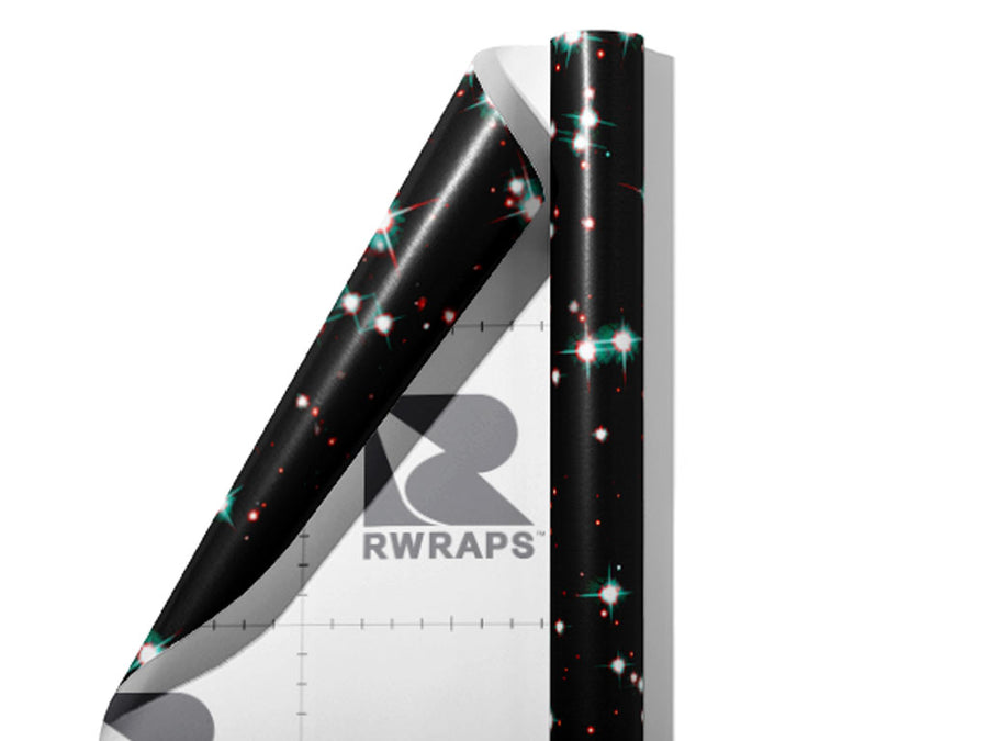 Bright Sparkles Science Fiction Wrap Film Sheets~Rwraps Series 914 Bright Sparkles Science Fiction Scrolled Sheet~3