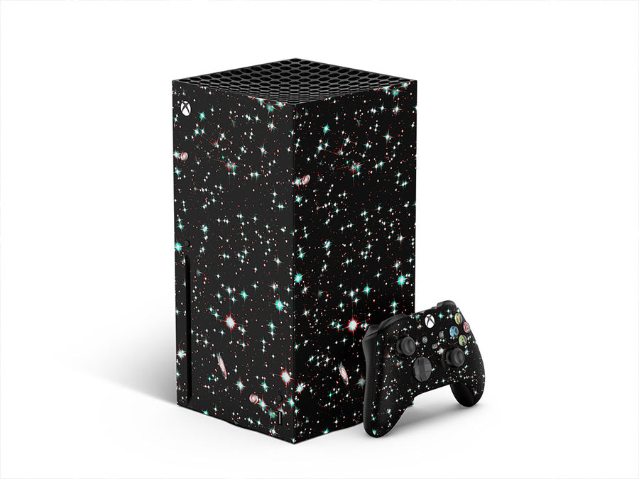 bright sparkles science fiction XBOX DIY Decal