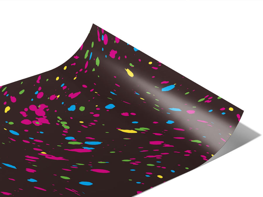 Bright Star Paint Splatter Vinyl Wraps~Rwraps Series 914 Digitally Printed Vinyl Wrap~0