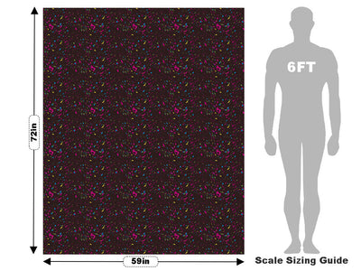 Bright Star Paint Splatter Vehicle Wrap Scale~Rwraps Series 914 Bright Star Paint Splatter Measurements~1