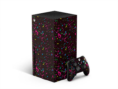 bright star paint splatter XBOX DIY Decal