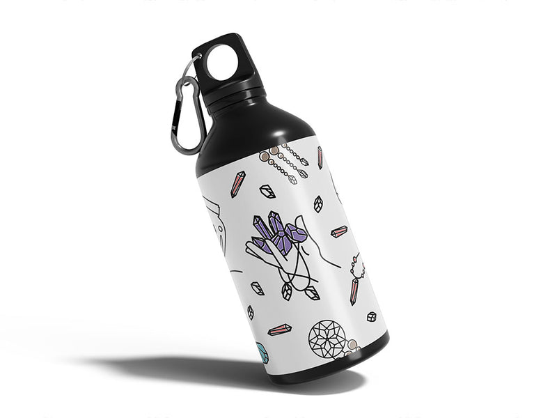 brilliant booty pirate Water Bottle DIY Stickers