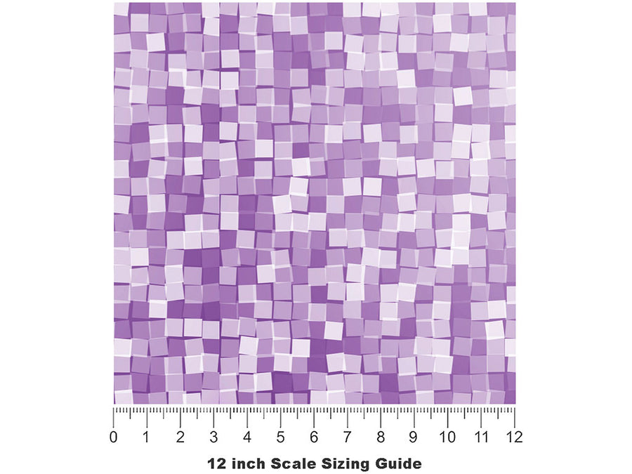 Brilliant Idea Pixel Vinyl Film Pattern Size 12 inch Scale~Rwraps Brilliant Idea Pixel Sizing Chart~2