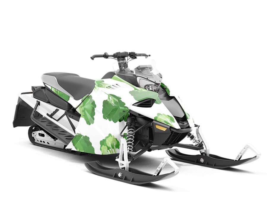 Broccolini Bonanza Vegetable Custom Wrapped Snowmobile