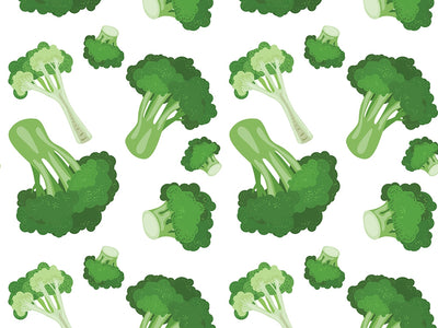Broccolini Bonanza Vegetable Vinyl Wrap Pattern~Rwraps Series 914 Digitally Printed Vinyl Wrap~0