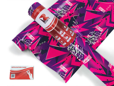 broken crown abstract geometric Craft Vinyl Roll