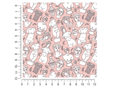 broken hearts greco roman 1ft x 1ft Craft Sheets
