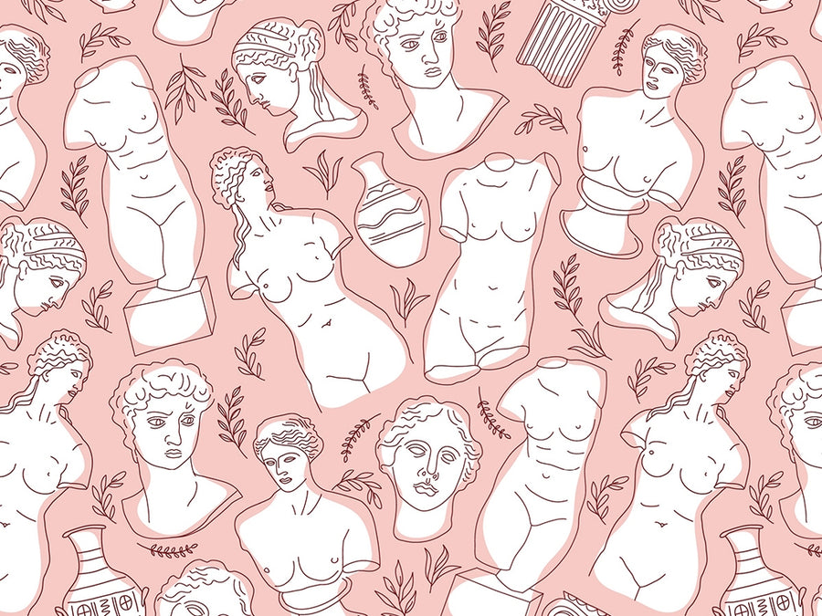 Broken Hearts Greco Roman Vinyl Wrap Pattern~Rwraps Series 914 Digitally Printed Vinyl Wrap~0