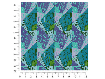 broken skies art deco 1ft x 1ft Craft Sheets