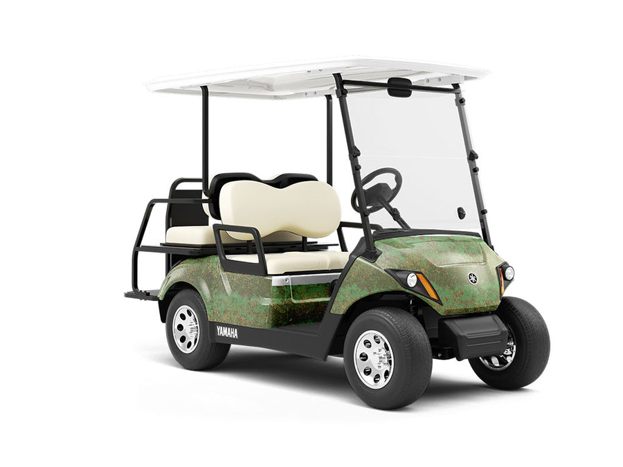 Bronze Age Rust Wrapped Golf Cart