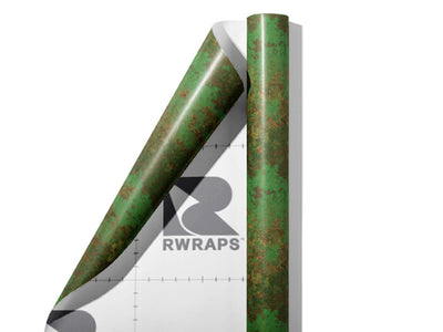 Bronze Age Rust Wrap Film Sheets~Rwraps Series 914 Bronze Age Rust Scrolled Sheet~5