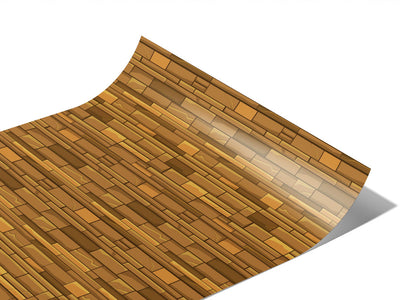 Bronze  Brick Vinyl Wraps~Rwraps Series 914 Digitally Printed Vinyl Wrap~1