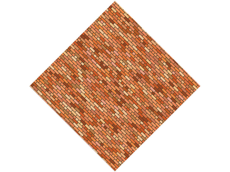 Bronze  Brick Vinyl Wrap Pattern