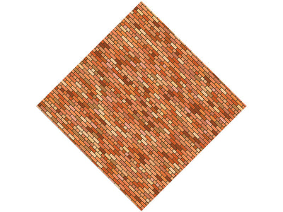 Bronze  Brick Vinyl Wrap Pattern