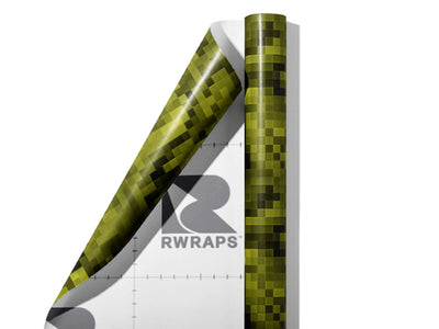 Bronze Medal Pixel Wrap Film Sheets~Rwraps Series 914 Bronze Medal Pixel Scrolled Sheet~3
