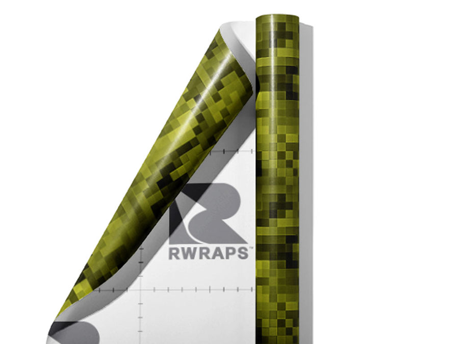 Bronze Medal Pixel Wrap Film Sheets~Rwraps Series 914 Bronze Medal Pixel Scrolled Sheet~3