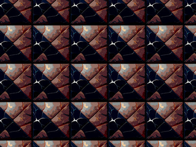 Bronze Square Tile Vinyl Wrap Pattern~Rwraps Series 914 Digitally Printed Vinyl Wrap~0