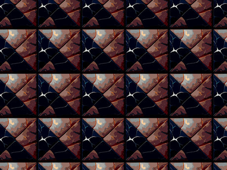 Bronze Square Tile Vinyl Wrap Pattern~Rwraps Series 914 Digitally Printed Vinyl Wrap~0