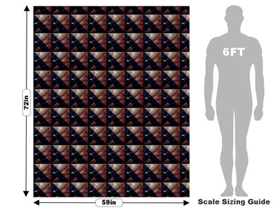 Bronze Square Tile Vehicle Wrap Scale~Rwraps Series 914 Bronze Square Tile Measurements~2
