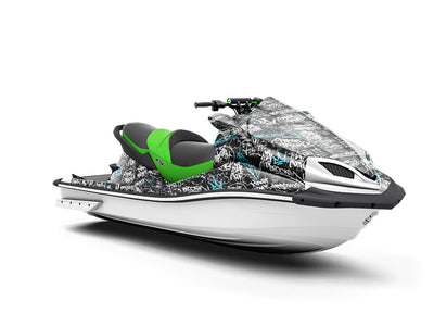Brooklyn Tag Graffiti Jet Ski Vinyl Customized Wrap