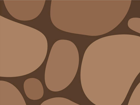 Brown  Cobblestone Vinyl Wrap Pattern~Rwraps Series 914 Digitally Printed Vinyl Wrap~0