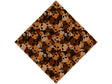 Brown Calvaria Halloween Vinyl Wrap Pattern