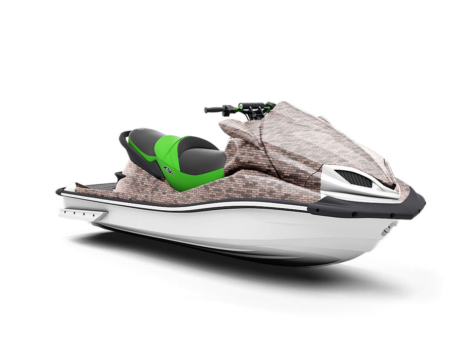 Brown  Brick Jet Ski Vinyl Customized Wrap