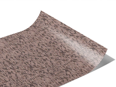 Brown  Brick Vinyl Wraps~Rwraps Series 914 Digitally Printed Vinyl Wrap~1