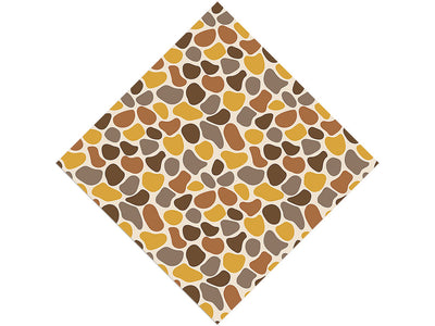 Brown  Cobblestone Vinyl Wrap Pattern
