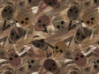 Brown Decomposition Halloween Vinyl Wrap Pattern~Rwraps Series 914 Digitally Printed Vinyl Wrap~0